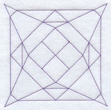 Amethyst Quilting Square (Double Run)