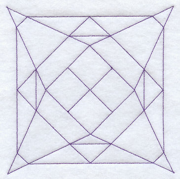 Amethyst Quilting Square (Double Run)