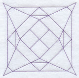 Amethyst Quilting Square (Double Run)