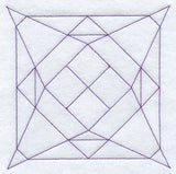 Amethyst Quilting Square (Double Run)