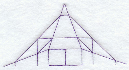 Amethyst Quilting Half Square (Double Run)