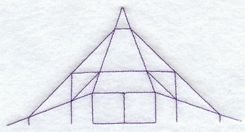 Amethyst Quilting Half Square (Double Run)