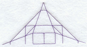 Amethyst Quilting Half Square (Double Run)