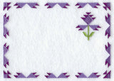 Lilies of the Field Quilt Label - Lg