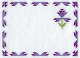 Lilies of the Field Quilt Label - Lg