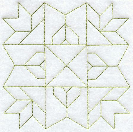 Sagebud Quilting Square (Double Run)