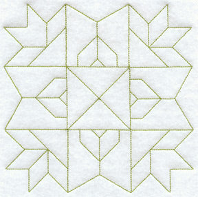 Sagebud Quilting Square (Double Run)