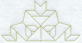 Sagebud Quilting Half Square (Double Run)