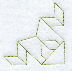 Sagebud Quilting Quarter Square (Double Run)