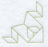 Sagebud Quilting Quarter Square (Double Run)