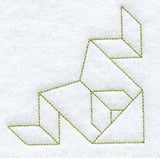 Sagebud Quilting Quarter Square (Double Run)