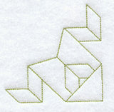 Sagebud Quilting Quarter Square (Double Run)