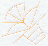 Garden of Friendship Quilting Square (Double Run)