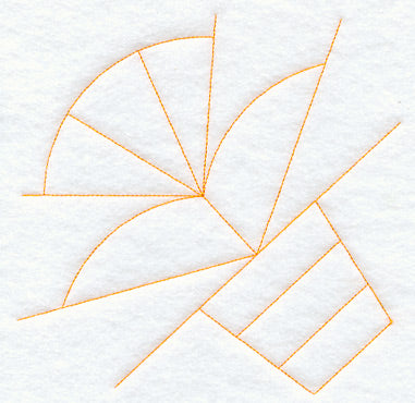 Garden of Friendship Quilting Square (Double Run)