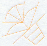 Garden of Friendship Quilting Square (Double Run)