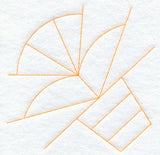 Garden of Friendship Quilting Square (Double Run)