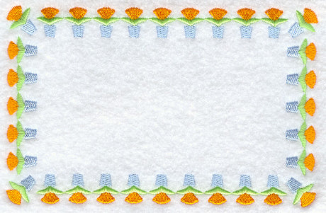 Garden of Friendship Quilt Label - Lg
