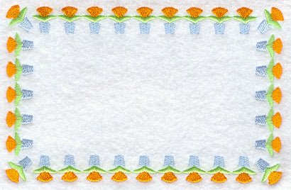 Garden of Friendship Quilt Label - Lg