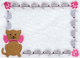 Calico Cat Quilt Label - Lg