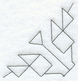 Maple Leaf Quilting Quarter Square (Double Run)