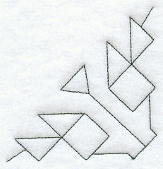 Maple Leaf Quilting Quarter Square (Double Run)