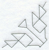 Maple Leaf Quilting Quarter Square (Double Run)