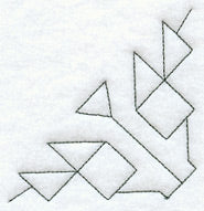 Maple Leaf Quilting Quarter Square (Double Run)