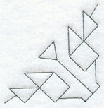 Maple Leaf Quilting Quarter Square (Double Run)