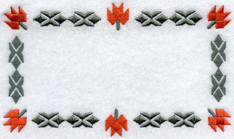 Maple Leaf Quilt Label - Lg