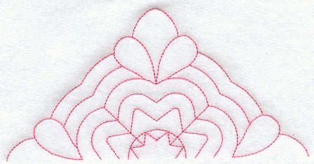 Mountain Rose Quilting Half Square (Double Run)