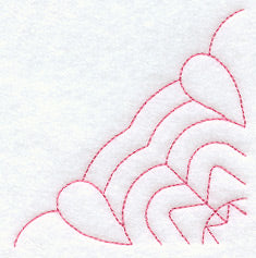 Mountain Rose Quilting Quarter Square (Double Run)