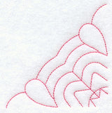 Mountain Rose Quilting Quarter Square (Double Run)