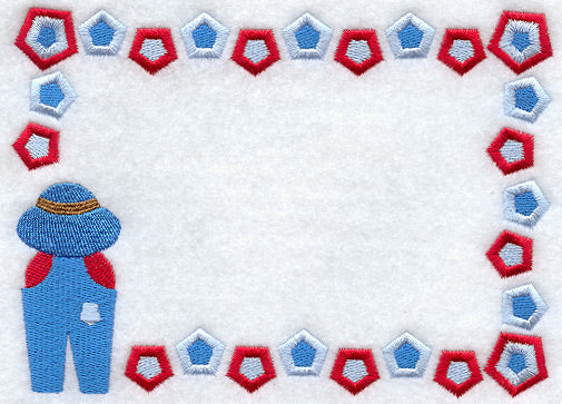 Suspender Sam Quilt Label - Lg