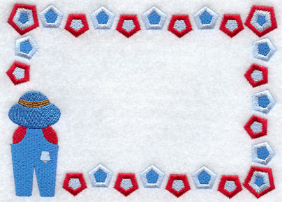 Suspender Sam Quilt Label - Lg