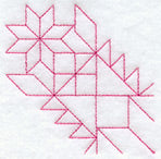 Haley's Comet Quilting Quarter Square (Double Run)