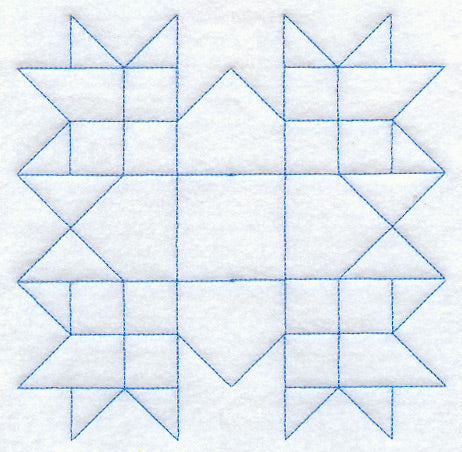 Spring Burst Quilting Square (Double Run)
