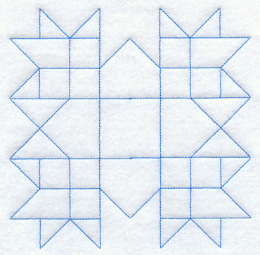 Spring Burst Quilting Square (Double Run)