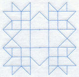 Spring Burst Quilting Square (Double Run)