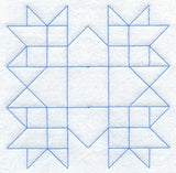 Spring Burst Quilting Square (Double Run)