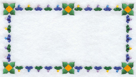 Spring Burst Quilt Label - Lg