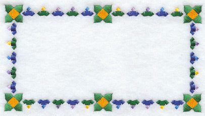 Spring Burst Quilt Label - Lg