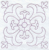 Tulips Quilting Square (Double Run)