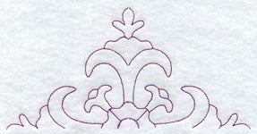 Tulips Quilting Half Square (Double Run)