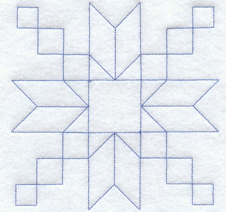 Stepping Stones Quilting Square (Double Run)