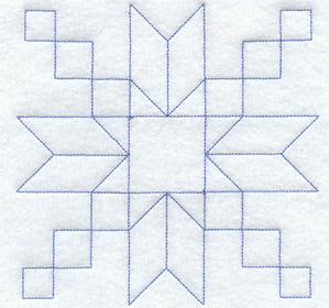 Stepping Stones Quilting Square (Double Run)