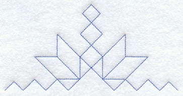 Stepping Stones Quilting Half Square (Double Run)