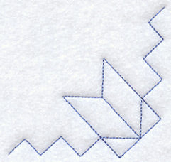 Stepping Stones Quilting Quarter Square (Double Run)