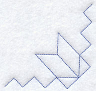 Stepping Stones Quilting Quarter Square (Double Run)