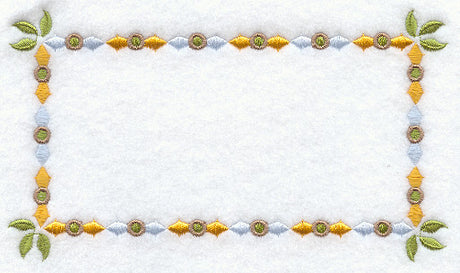 Virginia Wreath Quilt Label - Lg