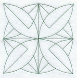 Bay Leaf Quilting Square (Double Run)